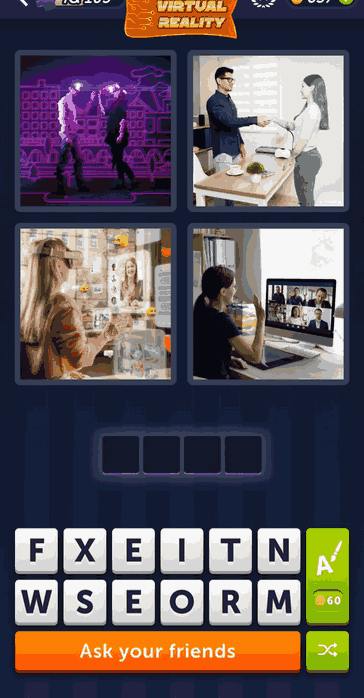 4 Pics 1 Word Daily Bonus Puzzle February 12 2025 Answer