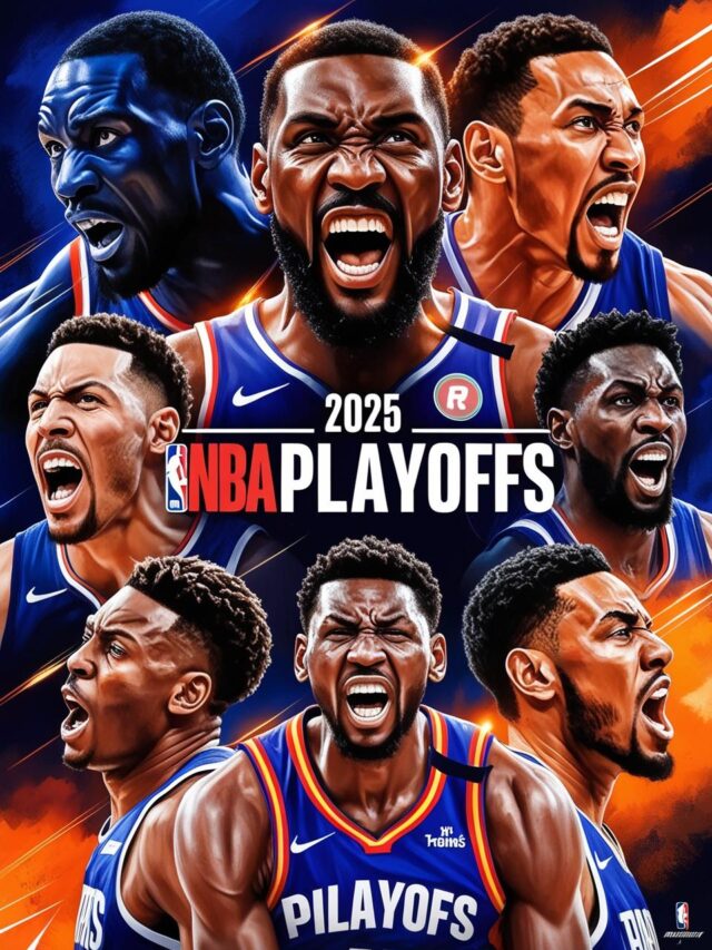 NBA Playoffs 2025_ Epic Battles & Breakout Stars!